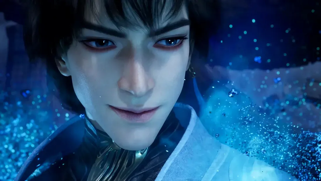 Xuan Gu disintegrating under the Qianlan Iceflame